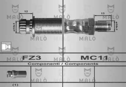 Шлангопровод MALÒ 80563