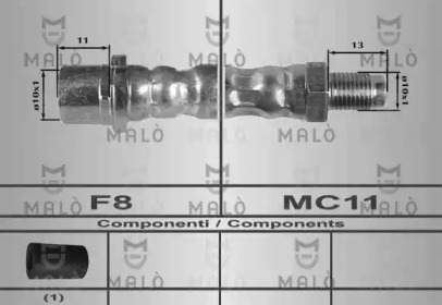 Шлангопровод MALÒ 80599