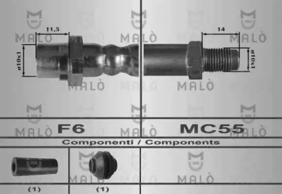 Шлангопровод MALÒ 80635