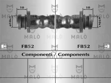 Шлангопровод MALÒ 80827