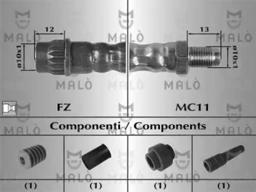 Шлангопровод MALÒ 80835