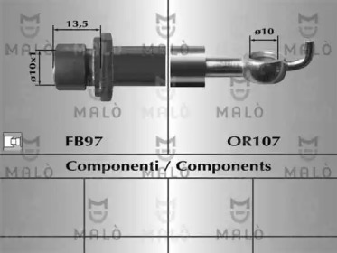 Шлангопровод MALÒ 80891