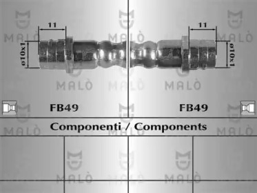 Шлангопровод MALÒ 81013