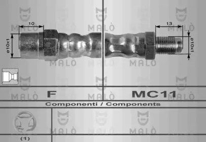 Шлангопровод MALÒ 8226