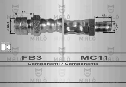 Шлангопровод MALÒ 8237