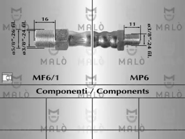 Шлангопровод MALÒ 8245