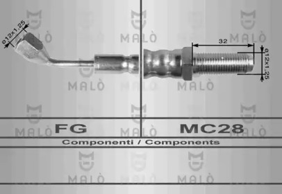 Шлангопровод MALÒ 8297