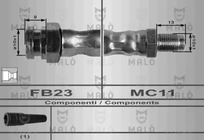 Шлангопровод MALÒ 8390