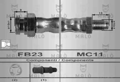 Шлангопровод MALÒ 8424