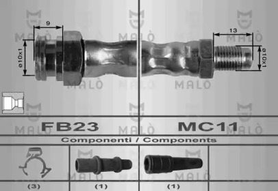 Шлангопровод MALÒ 8430