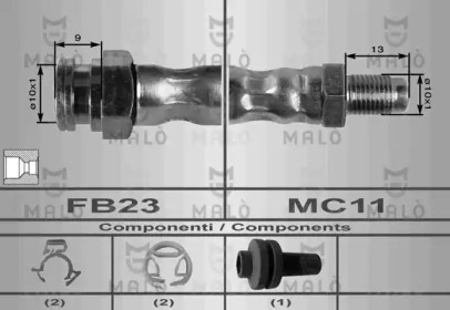 Шлангопровод MALÒ 8433