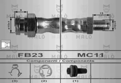 Шлангопровод MALÒ 8436