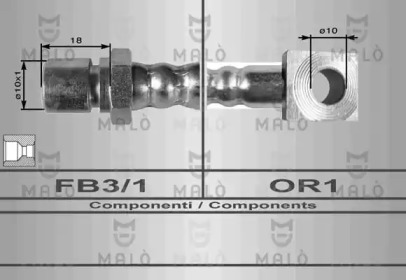 Шлангопровод MALÒ 8540