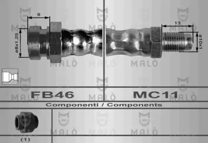 Шлангопровод MALÒ 8575