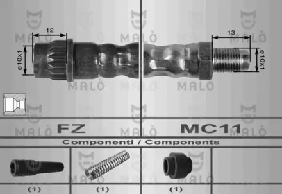 Шлангопровод MALÒ 8625