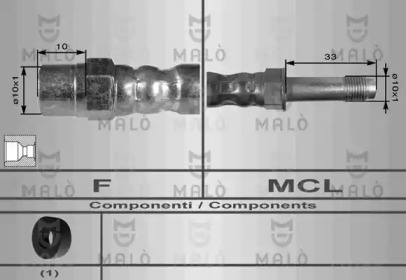 Шлангопровод MALÒ 8644