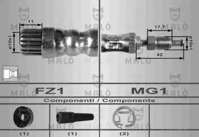 Шлангопровод MALÒ 8939