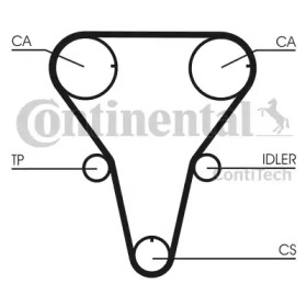 Ремень CONTITECH CT1047