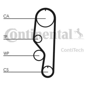 Ремень CONTITECH CT557