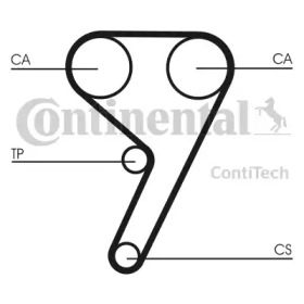 Ремень CONTITECH CT587