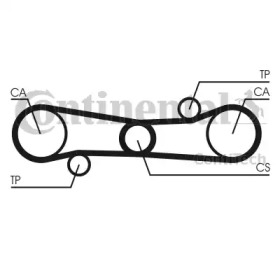 Ремень CONTITECH CT654