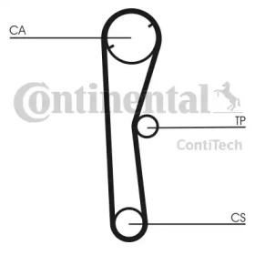 Ремень CONTITECH CT674