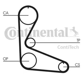 Ремень CONTITECH CT702