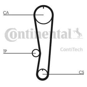 Ремень CONTITECH CT895