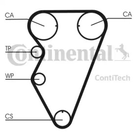 Ремень CONTITECH CT974