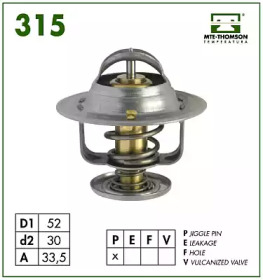 Термостат MTE-THOMSON VT315.88