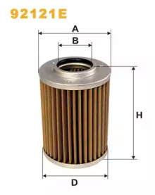 Гидрофильтр, автоматическая коробка передач WIX FILTERS 92121E