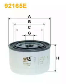 Гидрофильтр, автоматическая коробка передач WIX FILTERS 92165E