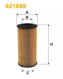 Гидрофильтр, автоматическая коробка передач WIX FILTERS 92169E