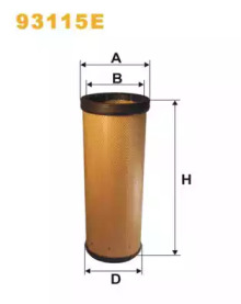 Фильтр добавочного воздуха WIX FILTERS 93115E