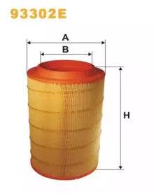 Воздушный фильтр WIX FILTERS 93302E