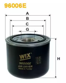 Осушитель воздуха, пневматическая система WIX FILTERS 96006E