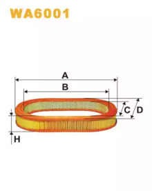 Фильтр WIX FILTERS WA6001