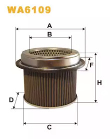  WIX FILTERS WA6109