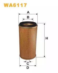  WIX FILTERS WA6117