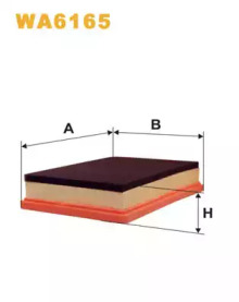 Воздушный фильтр WIX FILTERS WA6165