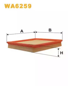 Воздушный фильтр WIX FILTERS WA6259