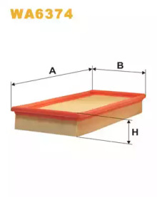 Воздушный фильтр WIX FILTERS WA6374