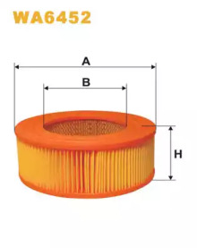 Воздушный фильтр WIX FILTERS WA6452