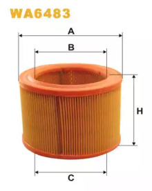 Воздушный фильтр WIX FILTERS WA6483