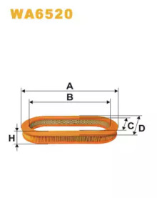 Фильтр WIX FILTERS WA6520