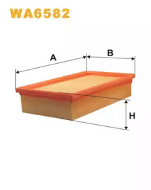 Воздушный фильтр WIX FILTERS WA6582
