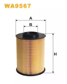 Воздушный фильтр WIX FILTERS WA9567