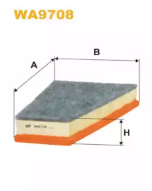 Воздушный фильтр WIX FILTERS WA9708