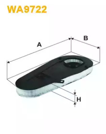 Воздушный фильтр WIX FILTERS WA9722