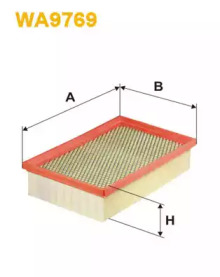 Воздушный фильтр WIX FILTERS WA9769
